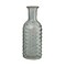Transpac Clear Glass Hobnail Bottle Vase 7.45" - Decorative Tabletop Vase for Spring, 2.75" x 2.75", Clear Glass, Indoor Use